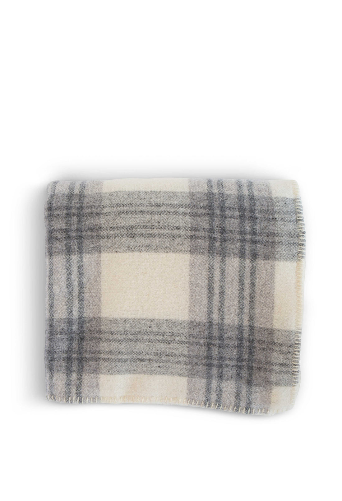 Plaid Merino Wool Blankets