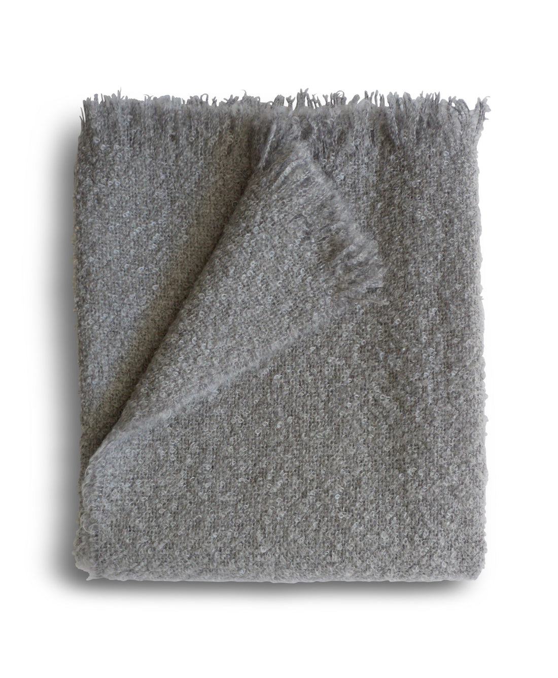 Mohair Wool Throw Blanket - 55% Mohair 34% Wool, Ultra Soft and